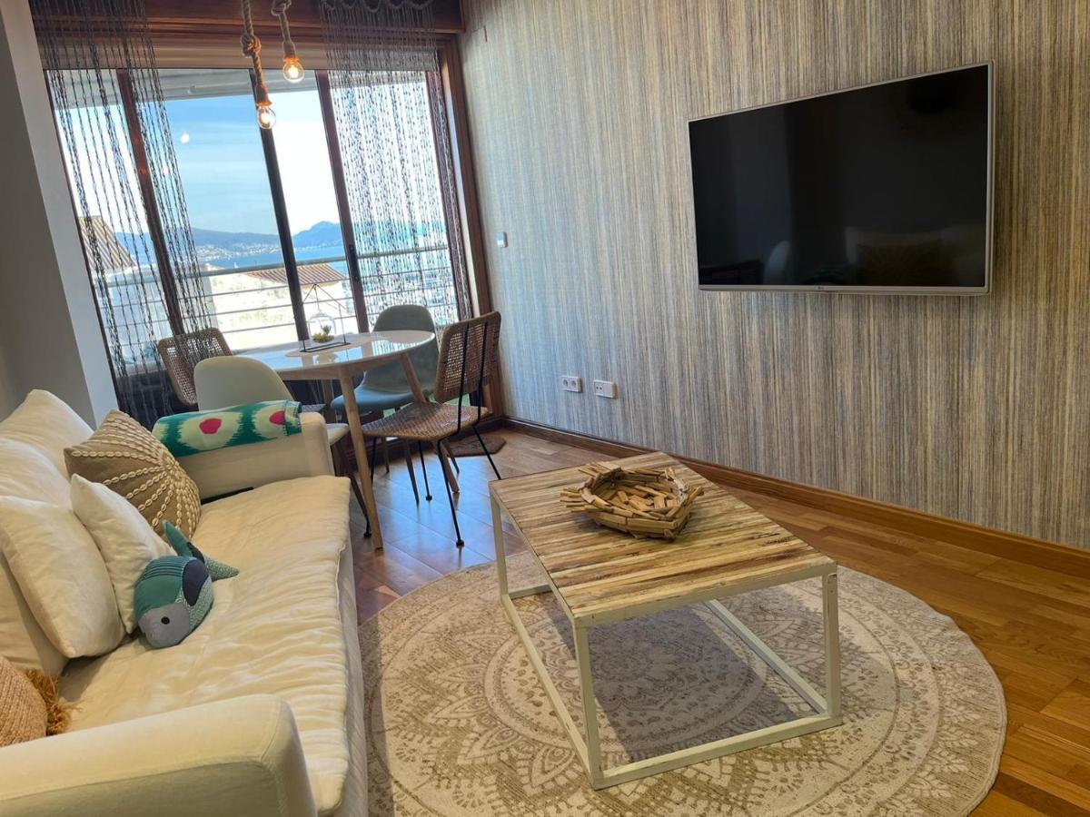 Apartamento Con Vistas En Sanxenxo Apartment Bagian luar foto